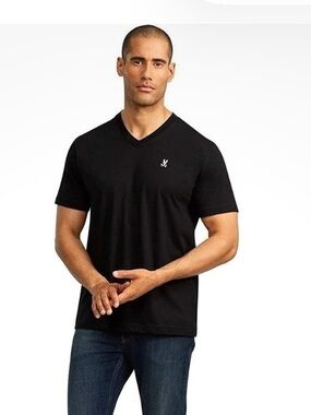 Psycho Bunny Men's Classic V-Neck
Bunny T-Shirt size 8